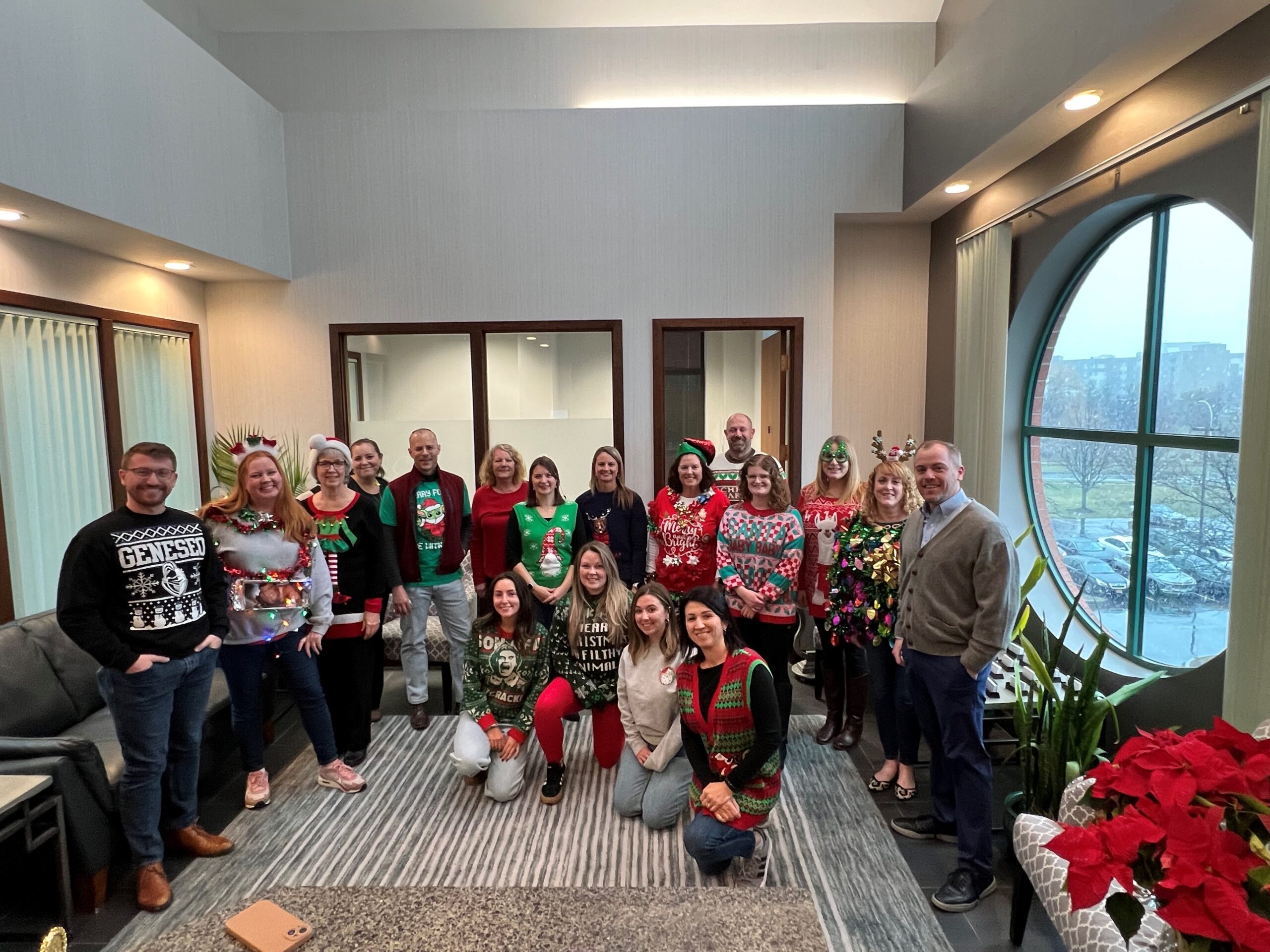 Team Christmas Photo